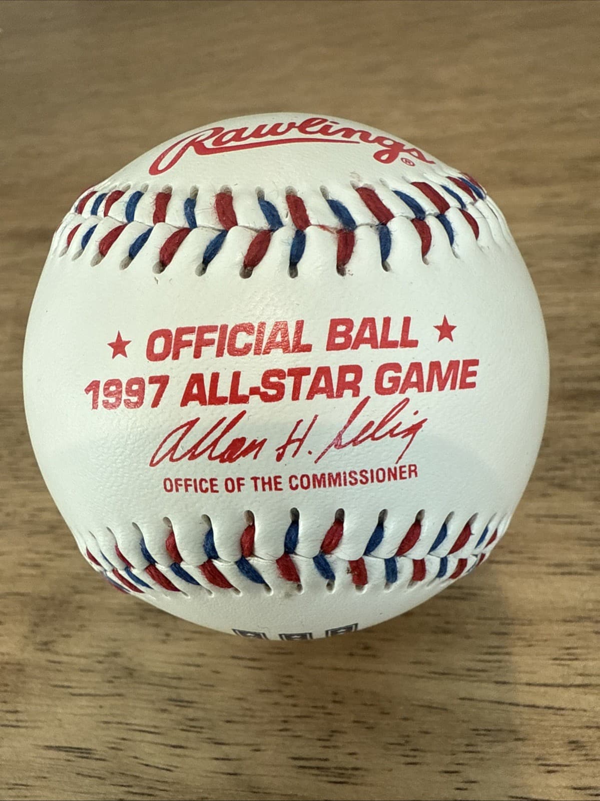 image-1997 All Star Game Baseball Rawlings Official  Commemorative Indians NEW