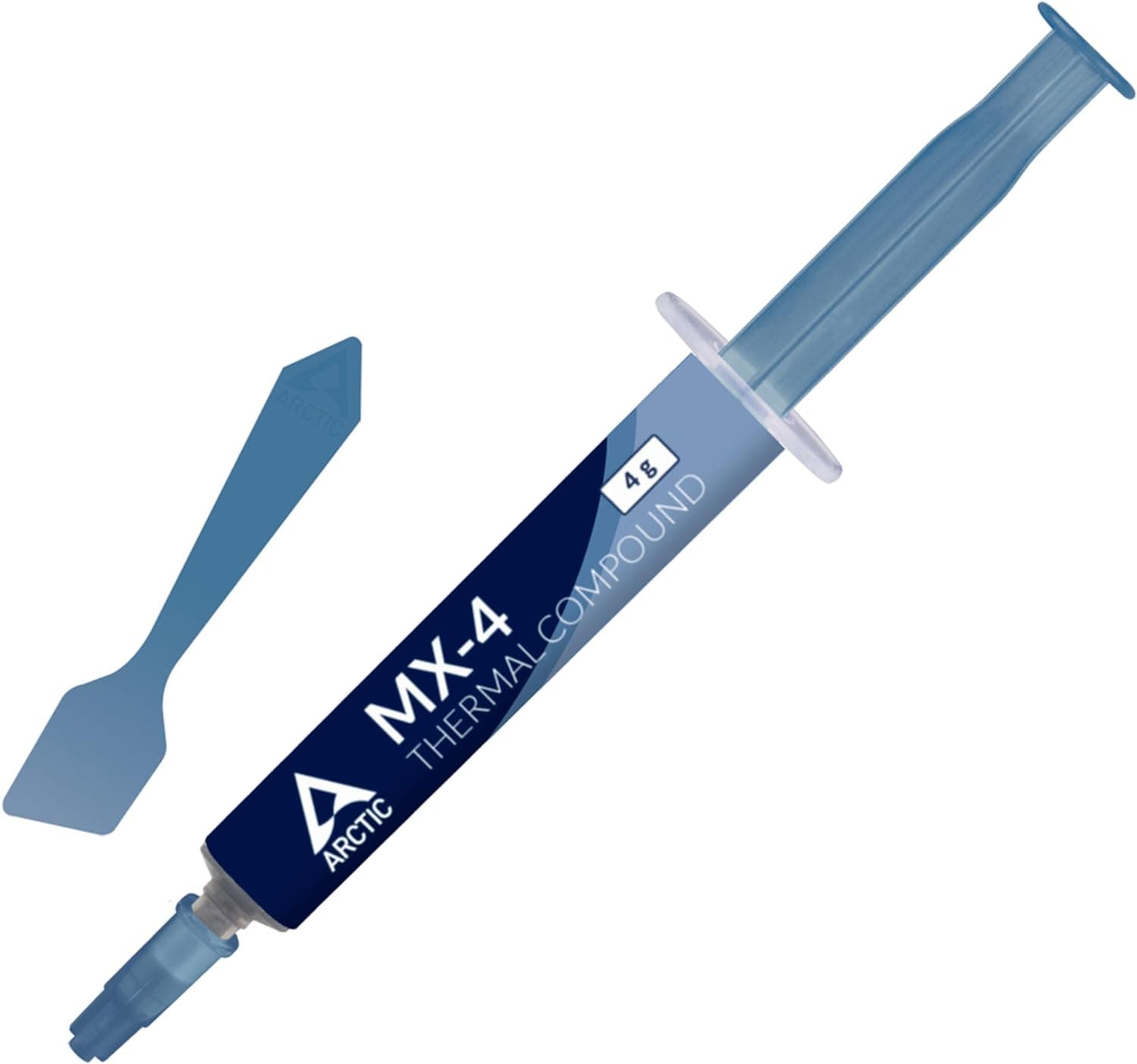 image-ARCTIC MX-4 (incl. Spatula, 4 g) - Premium Performance Thermal Paste for All Processors (CPU, GPU - PC)