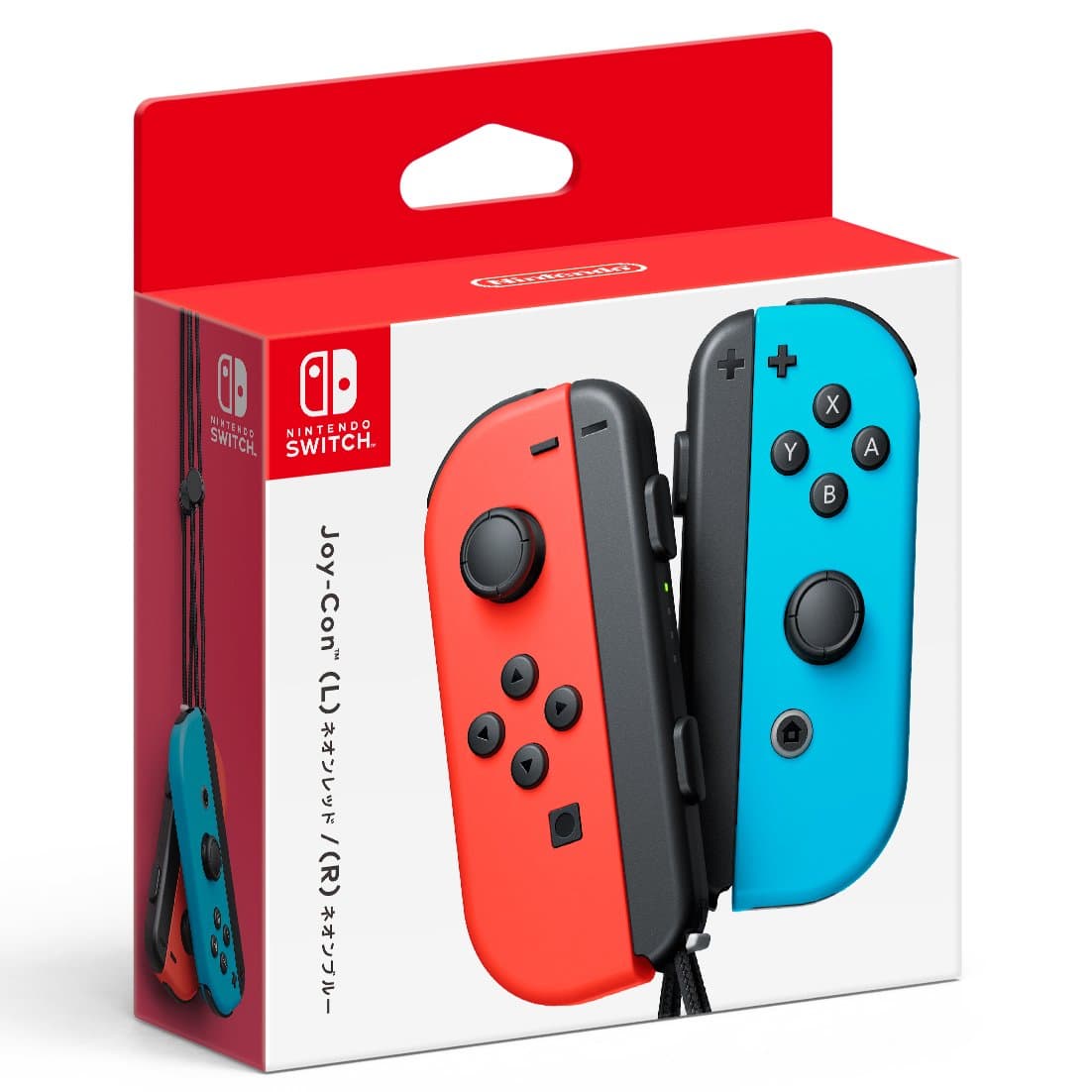 image-Nintendo Joy-Con (L) neon red / (R) neon Blue