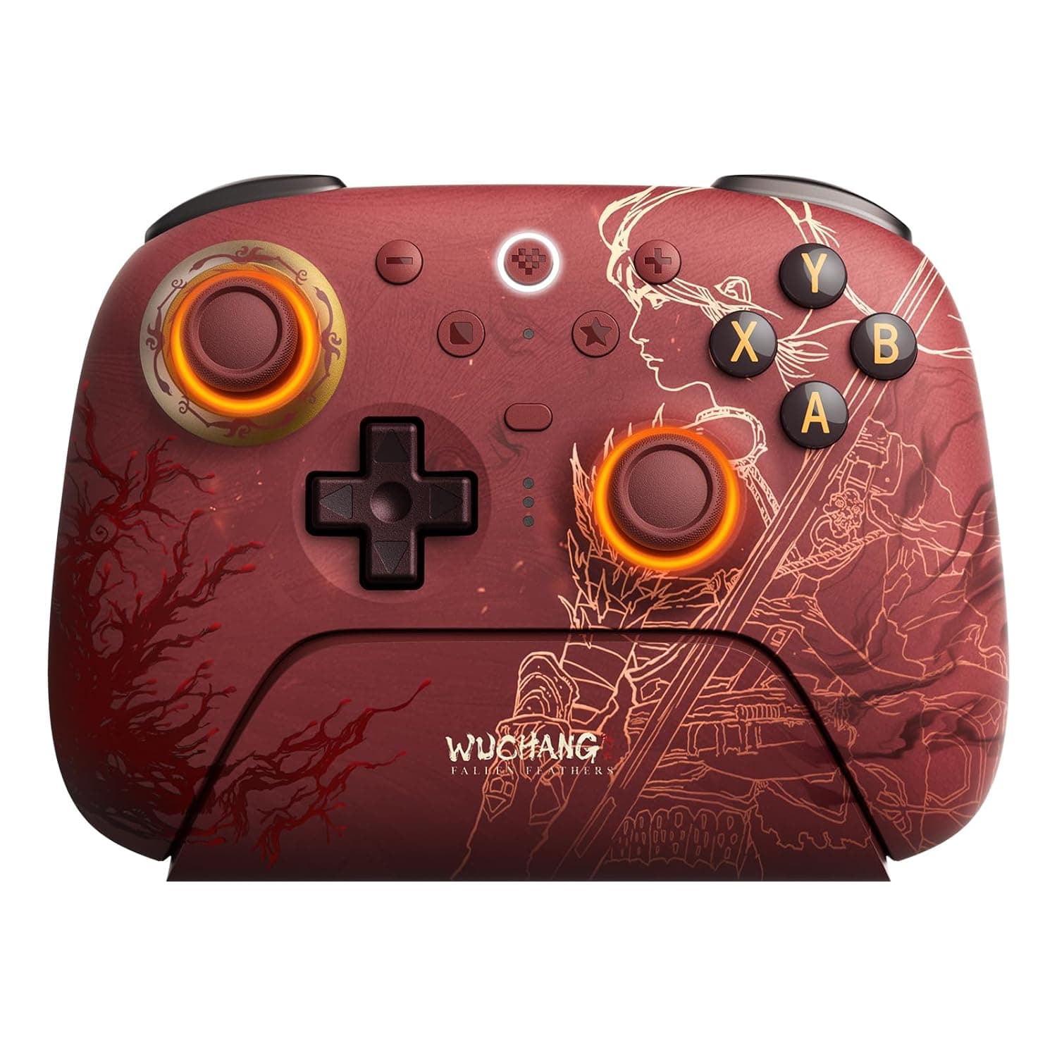 image-8BitDo Ultimate 2 Wireless Controller for Windows & Android, Gaming Controller with TMR Joysticks, Switchable Hall Effect/Tactile Triggers, RGB Fire Ring, 8Speed Tech - WUCHANG: Fallen Feathers