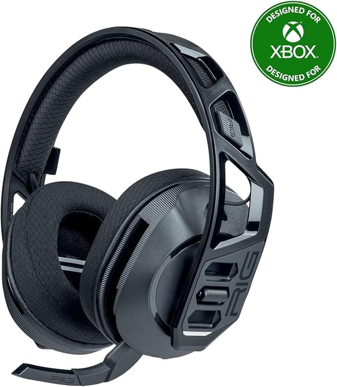image-RIG 600 PRO HX Dual Wireless Universal Gaming Headset with Bluetooth for Xbox Series X|S, Xbox One, PlayStation PS4, PS5, Nintendo Switch, PC, USB & Mobile - Black