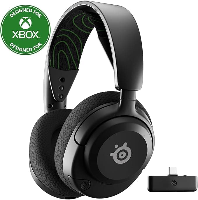 image-SteelSeries Arctis Nova 5X Wireless Multi-System Gaming Headset — Neodymium Magnetic Drivers — 100+ Audio Presets — 60 HR Battery — 2.4GHz or BT — ClearCast Gen2.X Mic — Xbox, PC, PS, Switch, Mobile