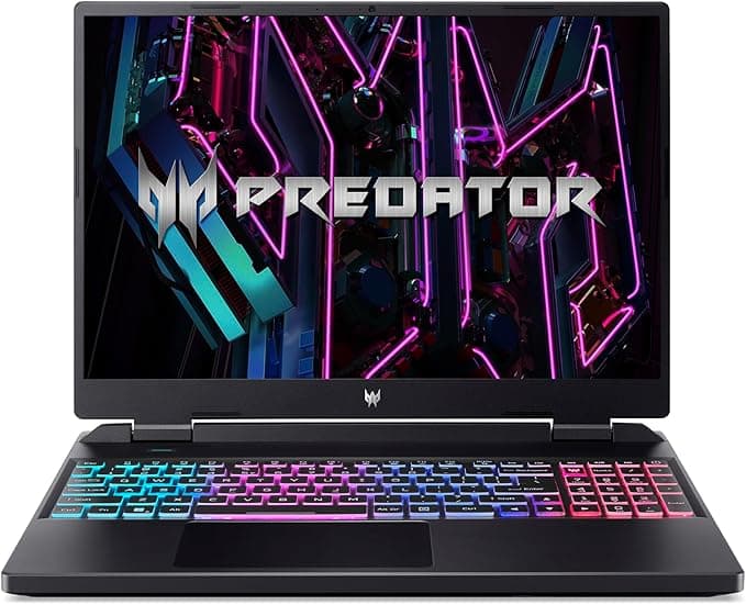 image-Acer Predator Helios Neo 16 Gaming Laptop | Intel Core i7-13650HX | NVIDIA GeForce RTX 4060 | 16" WUXGA 1920 x 1200 165Hz G-SYNC Display | 16GB DDR5 | 512GB Gen 4 SSD | Killer Wi-Fi 6E | PHN16-71-76H5