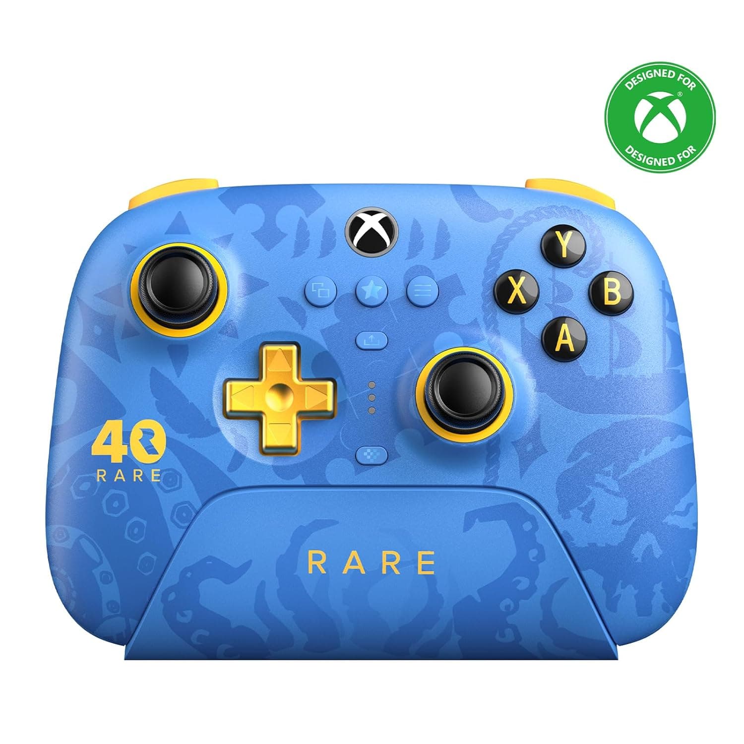 image-8BitDo Ultimate 3-mode Wireless Controller for Xbox, Hall Effect Joysticks, Pro Back Buttons, Compatibility with Xbox Series X|S & Xbox One, Apple, Windows PC & Android - Rare 40th Anniversary Edition