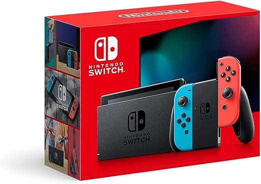 image-Nintendo Switch™ with Neon Blue and Neon Red Joy-Con™