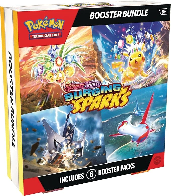 image-Pokemon TCG: Scarlet & Violet - Surging Sparks Booster Bundle