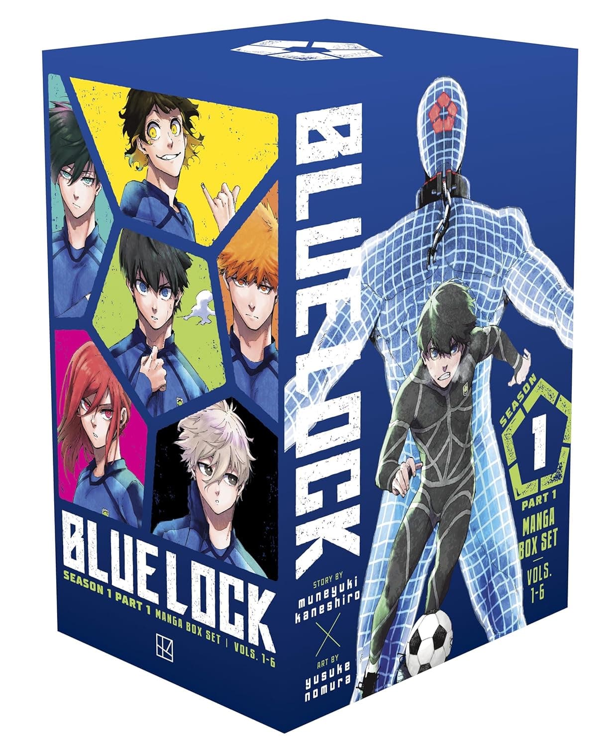 image-Blue Lock Season 1 Part 1 Manga Box Set (Blue Lock Manga Box Set)