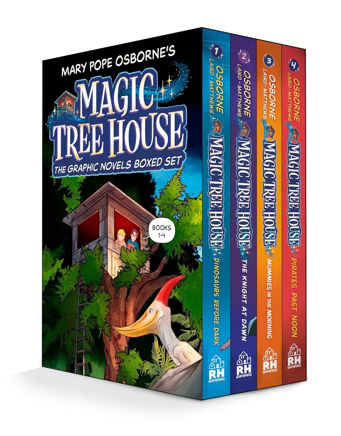 image-Magic Tree House Graphic Novel Starter Set: (A Graphic Novel Boxed Set) Paperback - September 27, 2022