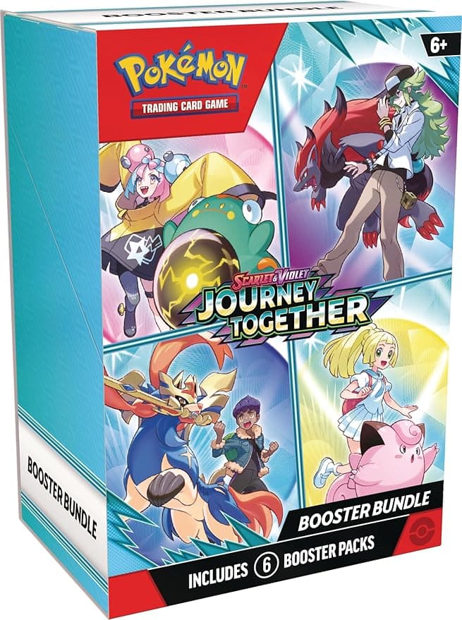 image-Pokemon TCG: Scarlet & Violet—Journey Together Booster Bundle