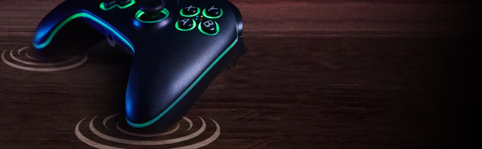 PowerA Advantage Wired Controller for Xbox Series X|S with Lumectra - Black, gamepad, wired video game controller, gaming controller, works with Xbox One and Windows 10/11, officially licensed - Image 2