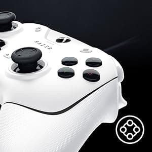 Razer Wolverine V2 Wired Gaming Controller for Xbox Series X|S, Xbox One, PC: Remappable Front-Facing Buttons - Mecha-Tactile Action Buttons and D-Pad - Trigger Stop-Switches - White - Image 2